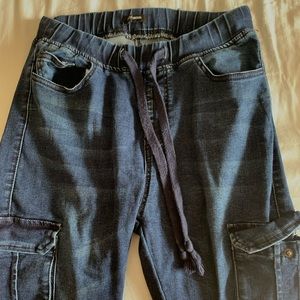 Fashion nova cargo jean jogger